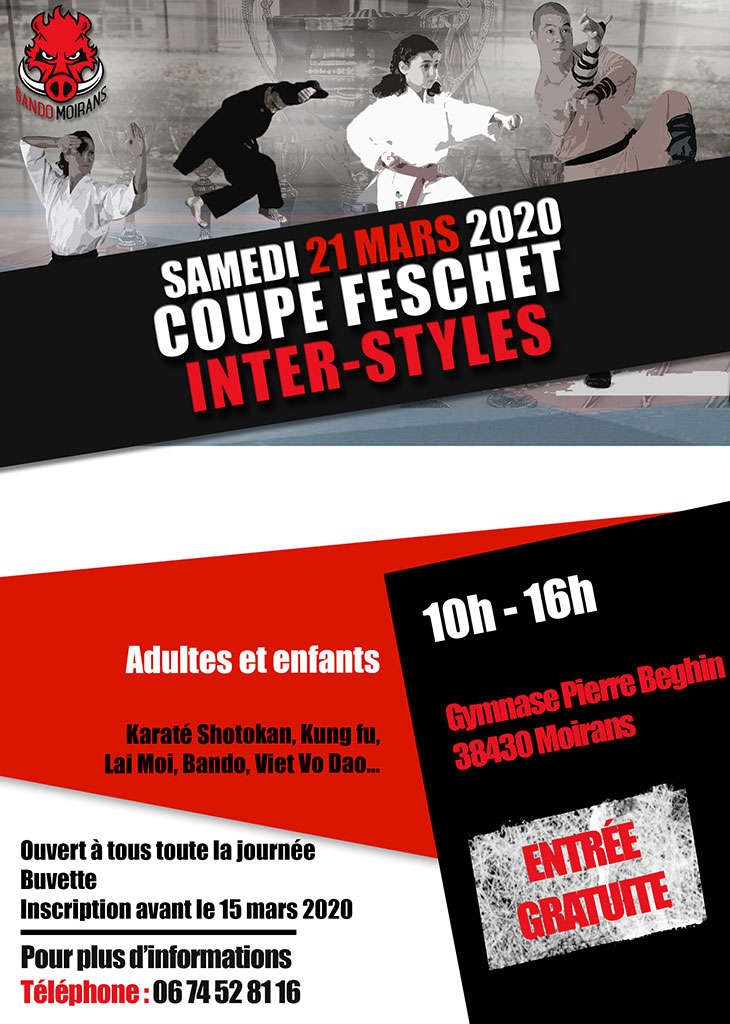 Affiche Coupe Inter-styles Feschet 2020